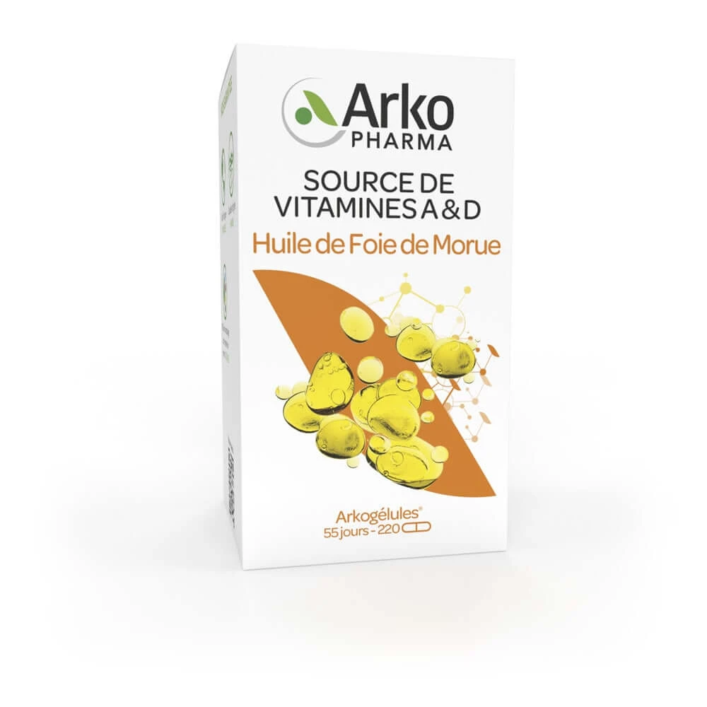 Arkopharma Arkocapsule Cod Liver Oil 220 capsule