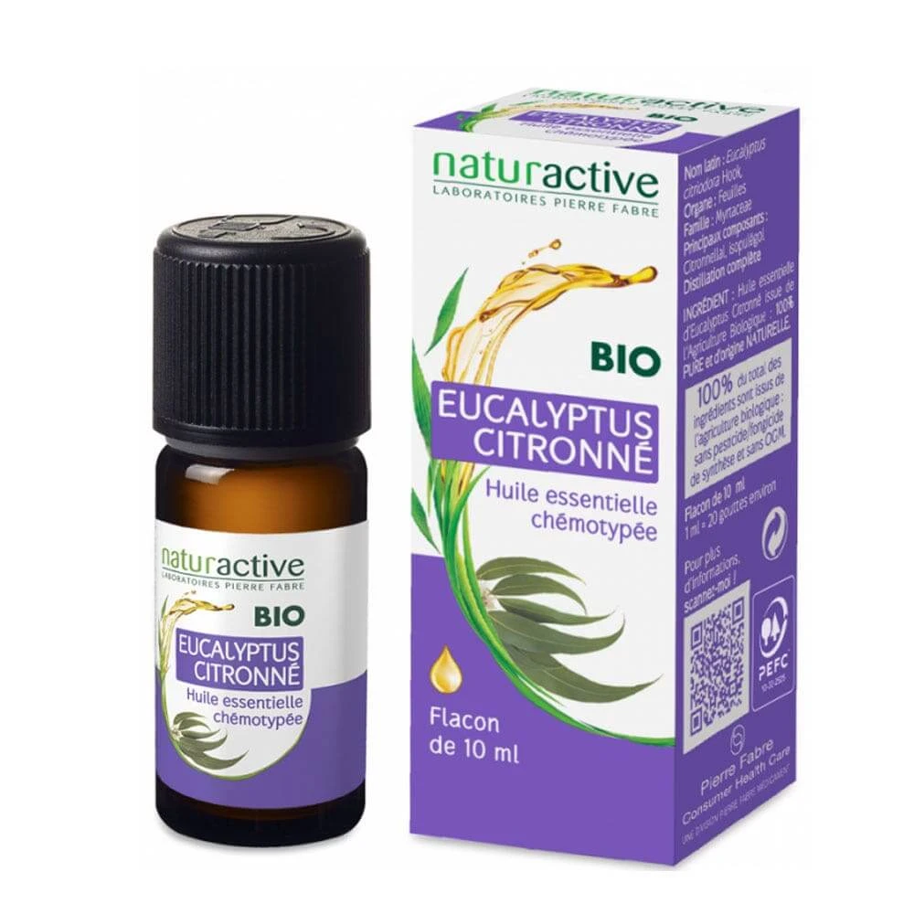 Naturactive Ulei esențial organic de eucalipt (Eucaliptus Globulus) 10 ml