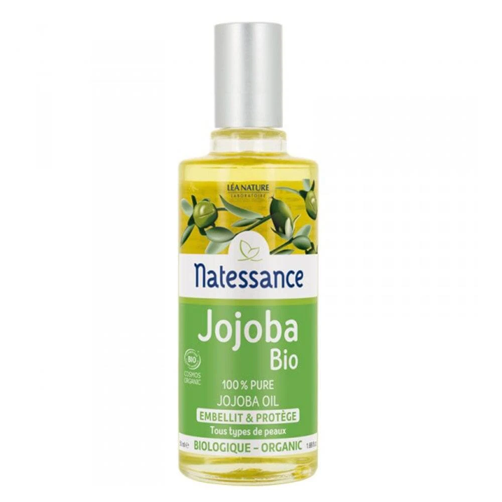Natessance Organic Jojoba Pure Oil înfrumusețează și protejează 50ml