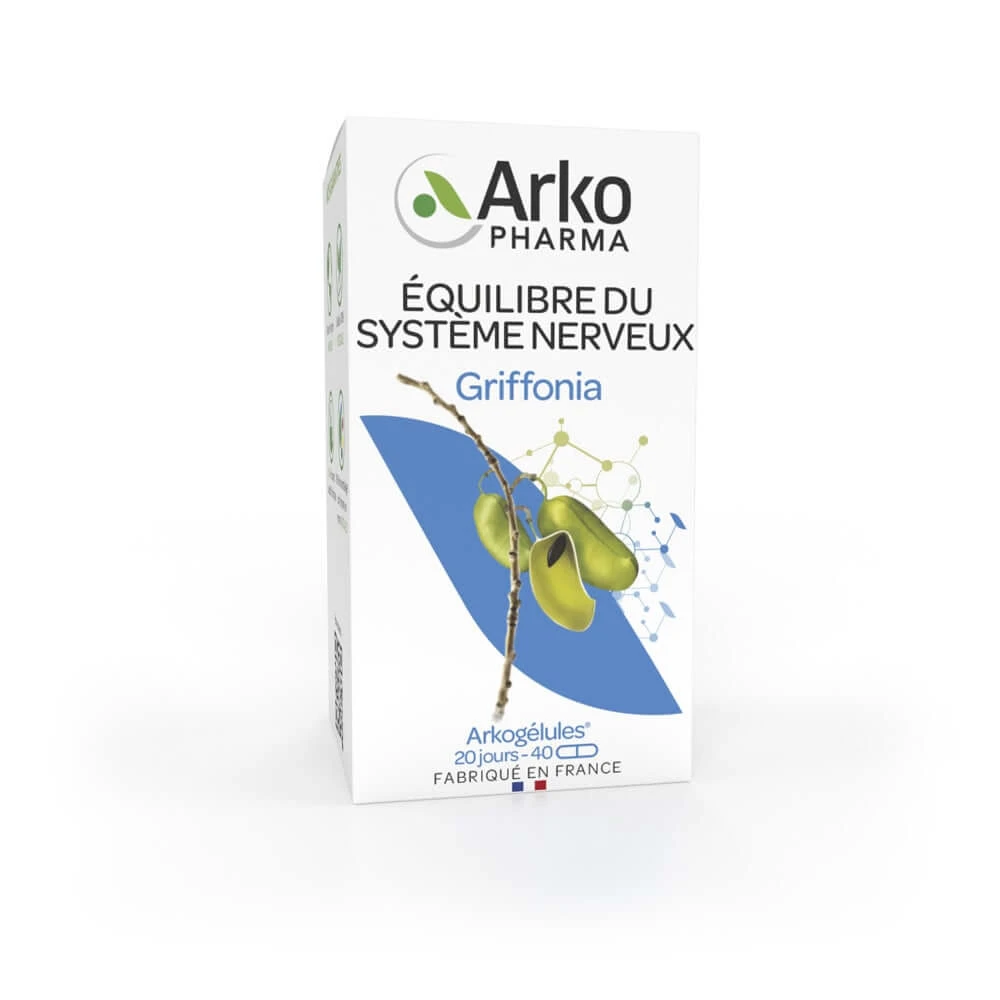 Arkopharma Arkocapsule Griffonia - Echilibrarea sistemului nervos 40 Capsule