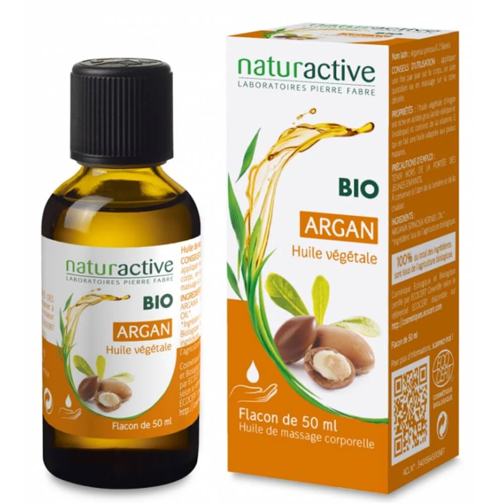 Naturactive Ulei organic de argan 50 ml