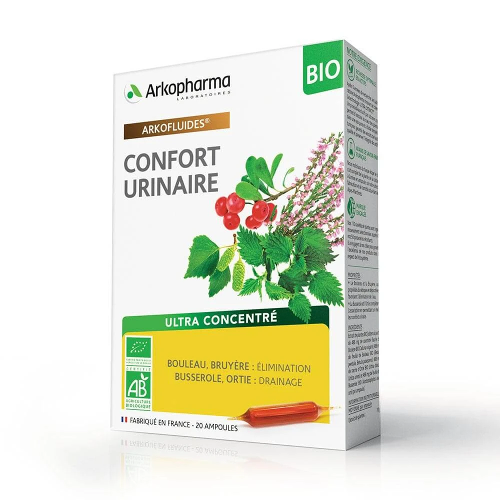 Arkopharma Arkofluids Confort urinar Organic 20 flacoane