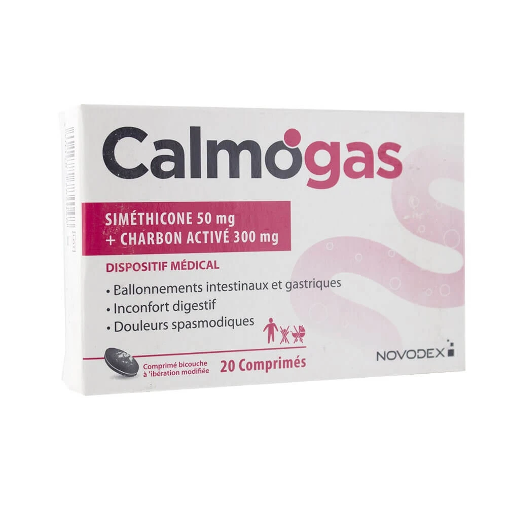 Novodex Calmogas 20 Tablete