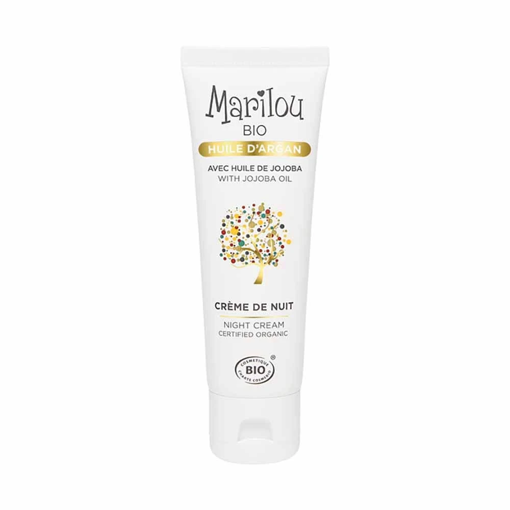 Marilou Bio Argan Oil Night Cream Piele normală până la uscată 50ml