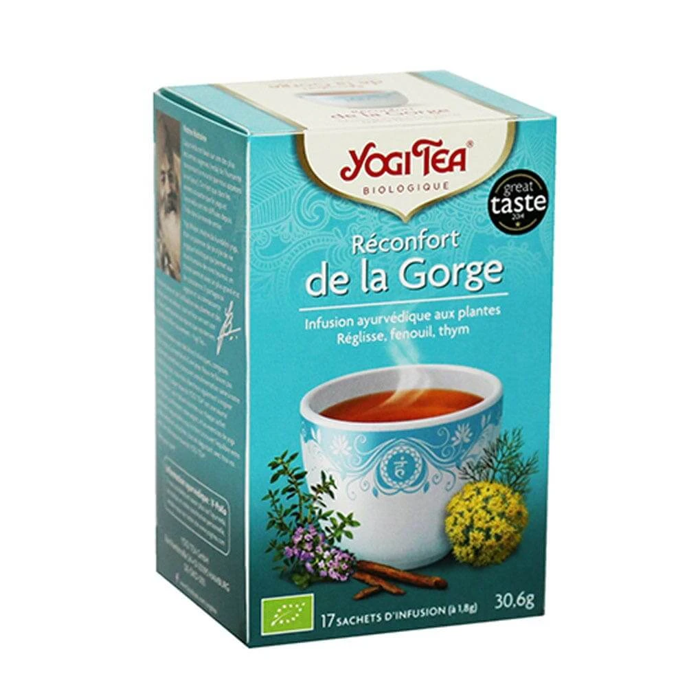 Yogi Tea Reconfort De La Gorge 17 pliculețe