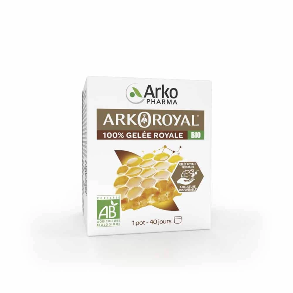 Arkopharma Arkoroyal Natural Defences Royal Jelly Bio Pot de 40g