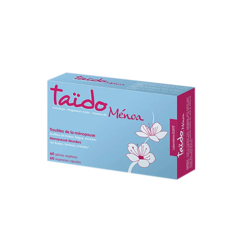 Taïdo Menoa Tulburări ale menopauzei 60 capsule vegetariene