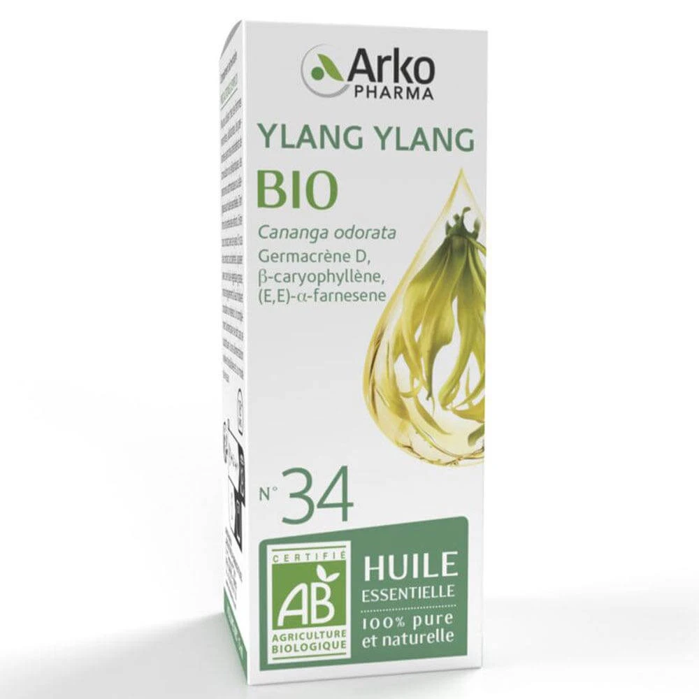Arkopharma Arkoessentiel Ulei esențial N°34 Ylang Ylang Bio 5ml