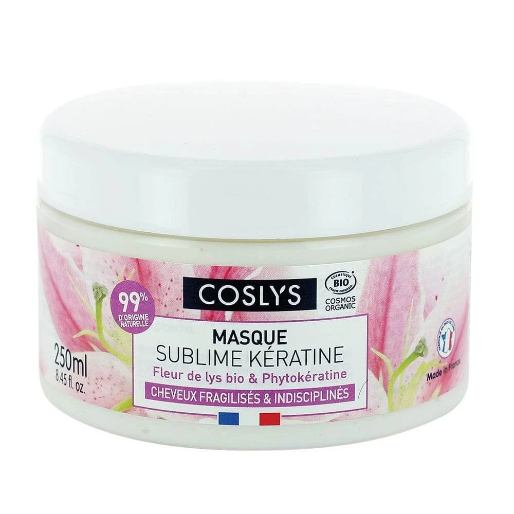 Coslys Organic Keratin Sublime Mask Păr fragil și disciplinat 150 ml