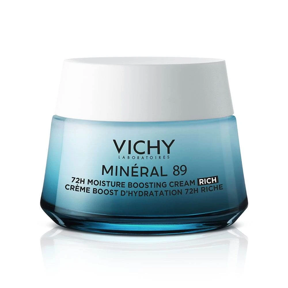 Vichy Mineral 89 Rich Cream 72H Moisture Boost Piele uscată 50ml