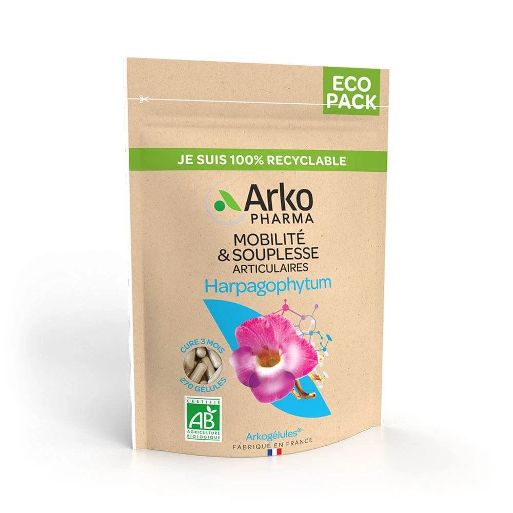 Arkopharma Arkocapsule Gheara Diavolului Bio Mobilitate și flexibilitate articulară 270 gélules