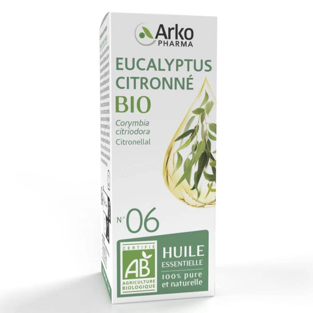 Arkopharma Arkoessentiel Ulei esențial de eucalipt și lămâie N°6 10ml