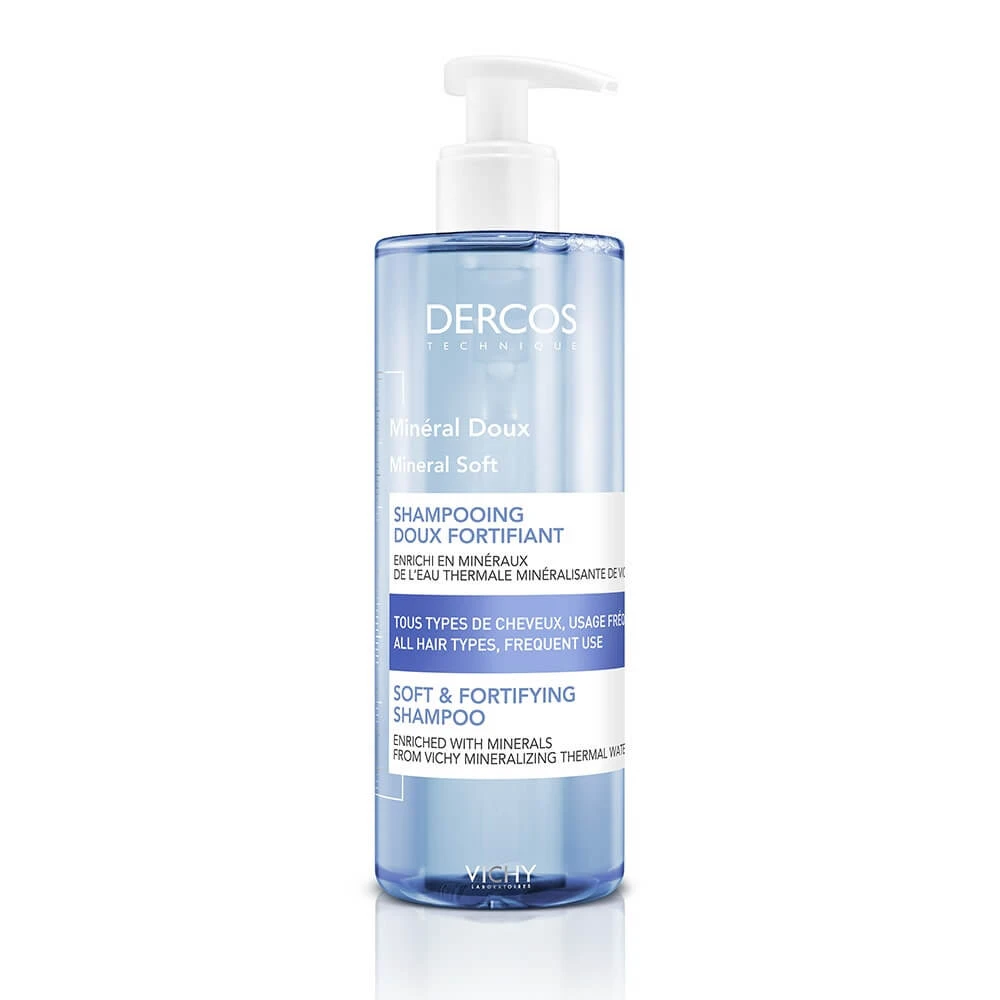 Șampon Fortifant Dercos Mineral Soft, 400 ml, Vichy