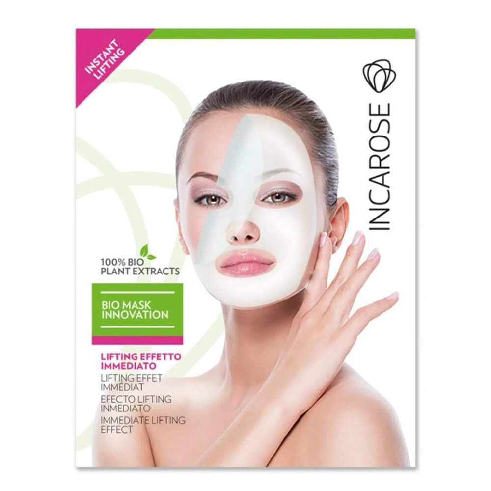 Incarose Masque Visage Lifting Instantane Bio