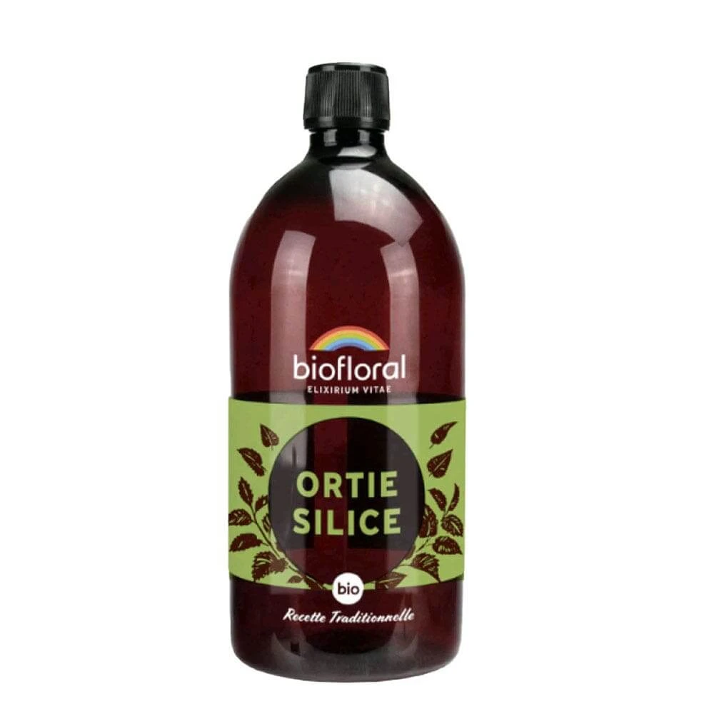 Biofloral Ortie-silica băut Supliment organic pentru tineret 1l