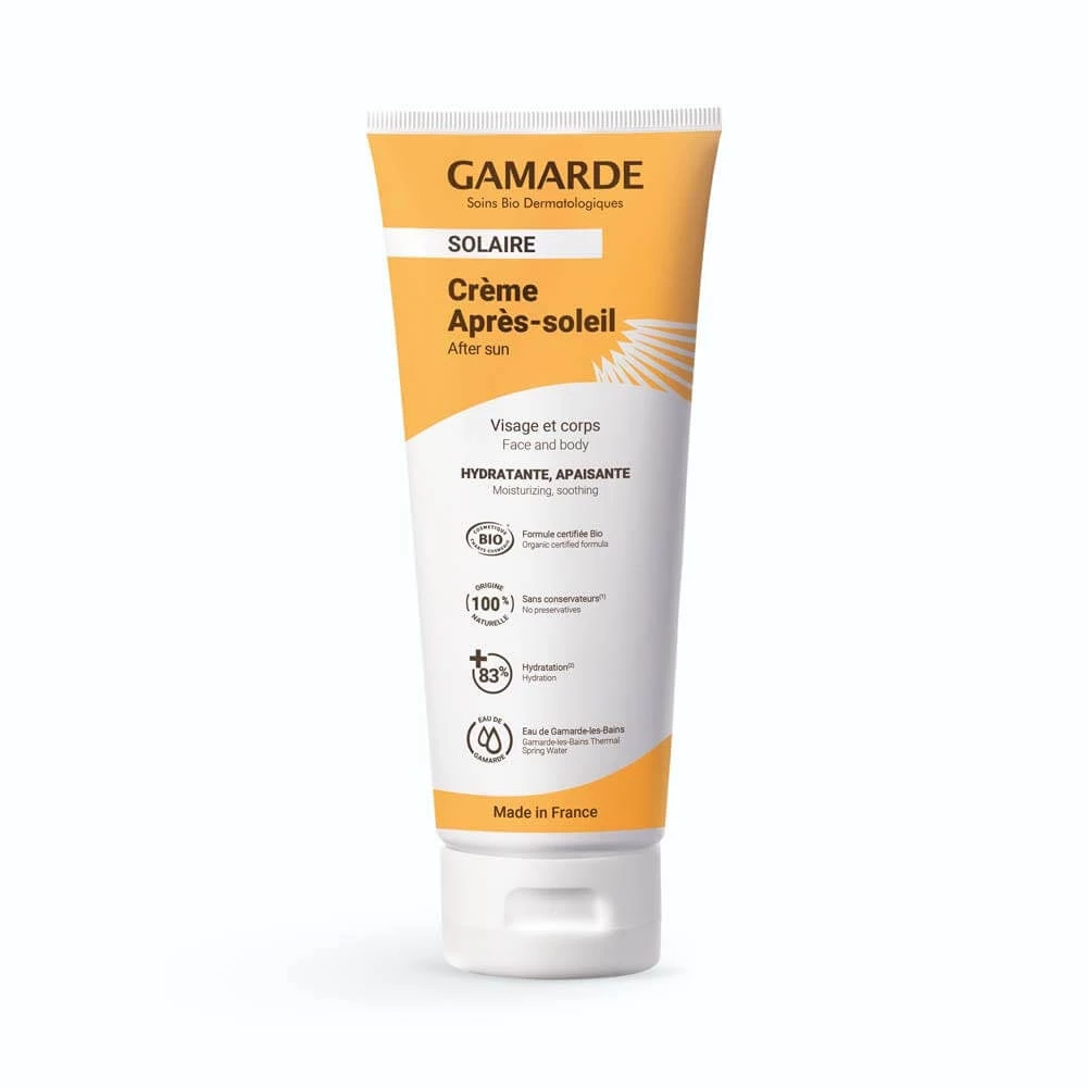 Gamarde Organic After-Sun Cream Pour tous les skins 200g