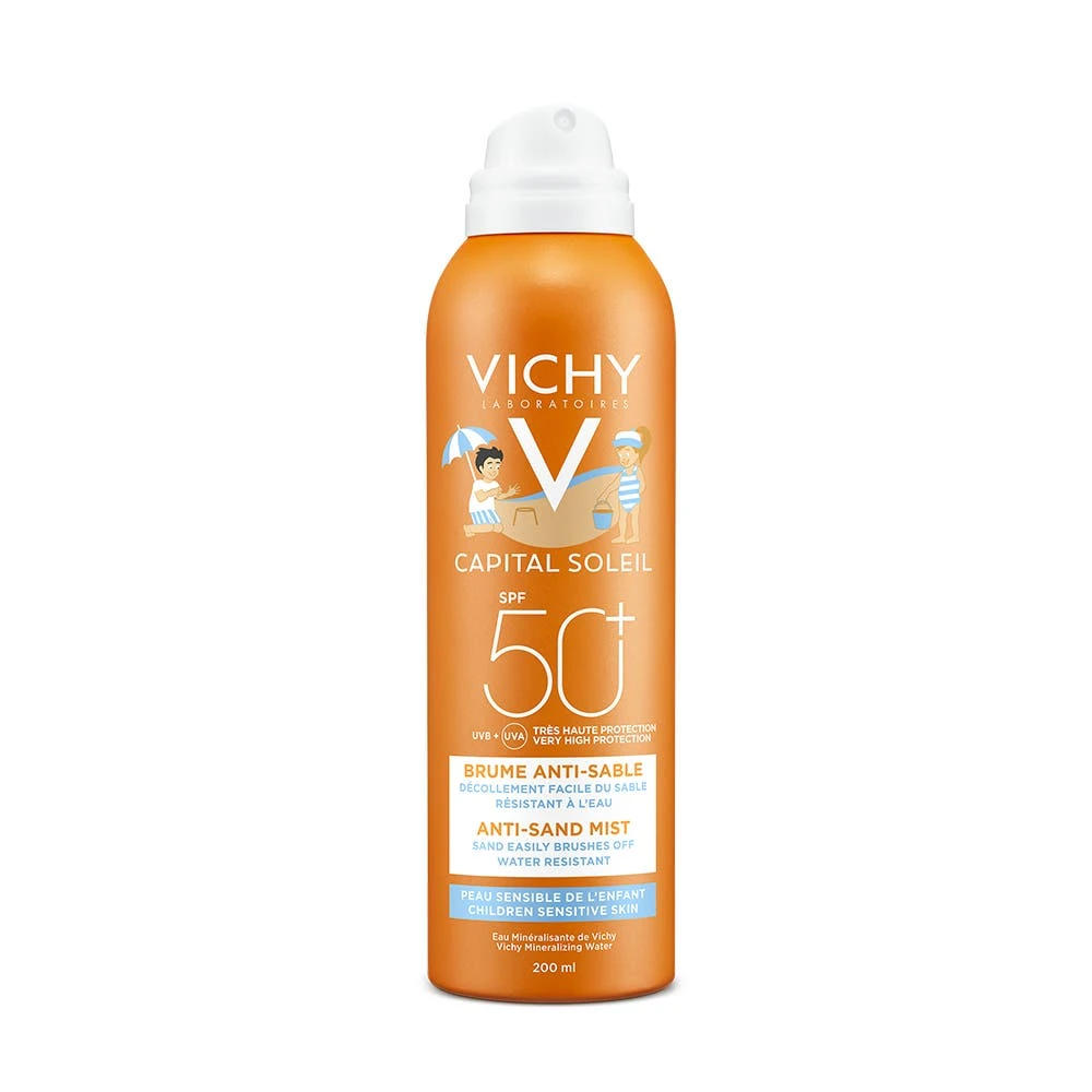Vichy Ideal Soleil Ceață anti-nisip pentru copii Spf50+ 200 ml