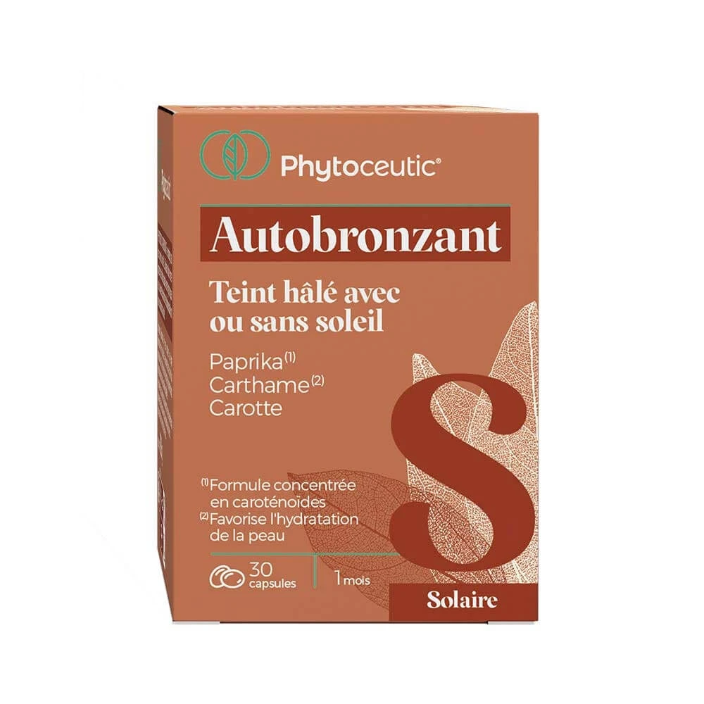Phytoceutic Autobronzant Avec Ou Sans Soleil 30 Capsule