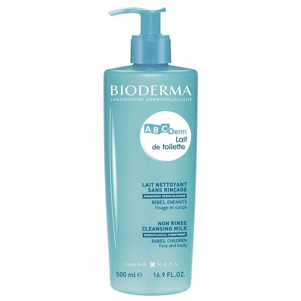 Bioderma Abcderm No-Rinse Lapte de curățare pentru copii 500ml