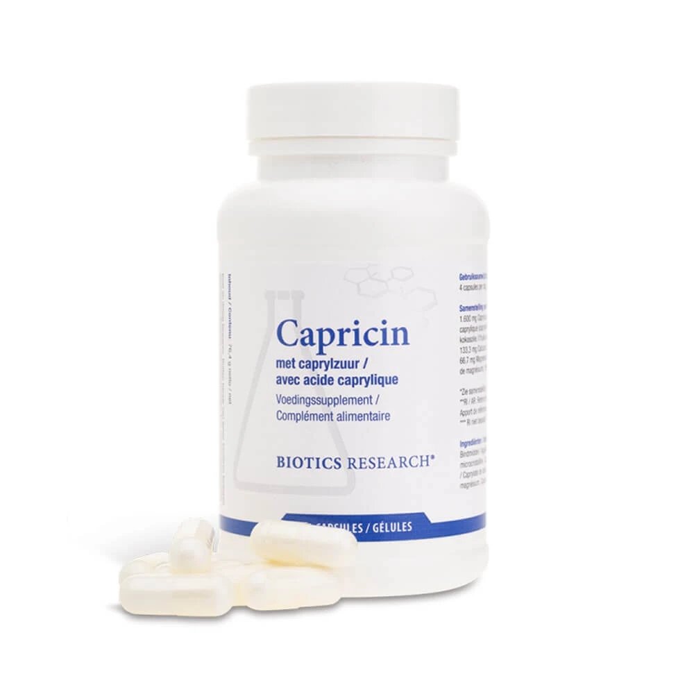 Biotics Research Capricin Acid caprilic 100 capsule
