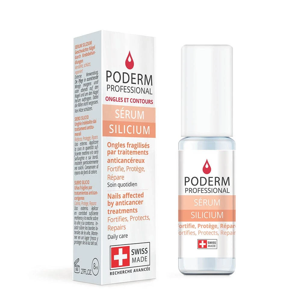 Poderm Ser siliconic pentru unghii fragile 8ml