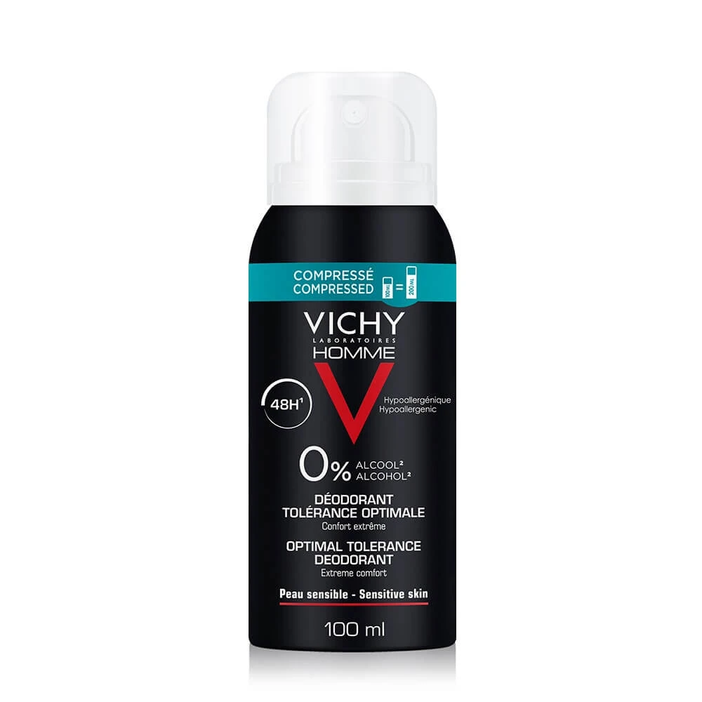 Vichy Deodorant Spray Tablete Toleranță optimă 48 ore Piele sensibilă 100ml
