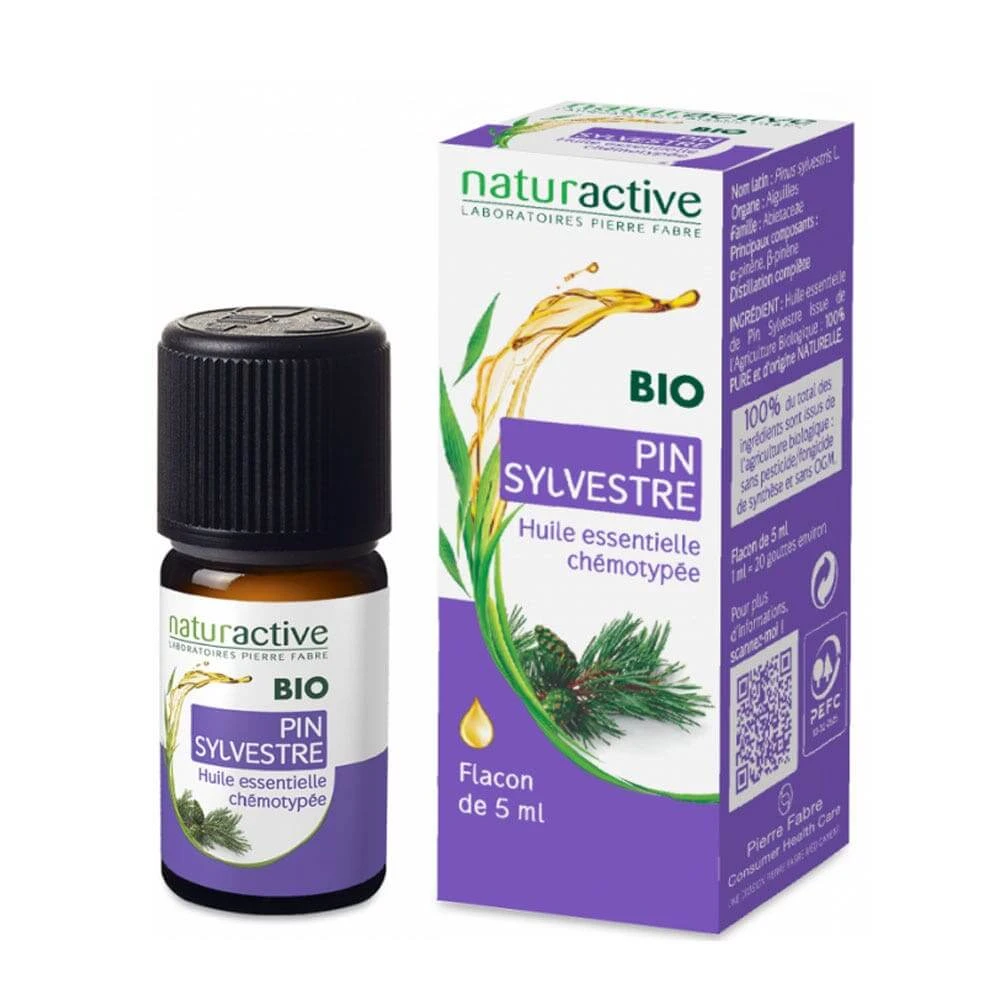 Naturactive Ulei esențial de pin silvestru organic 5 ml