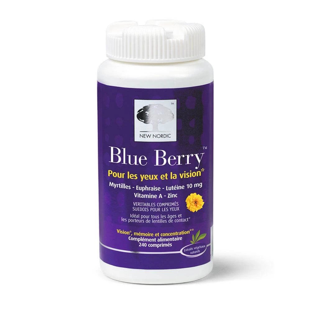 New Nordic Blue Berry 240 comprimate