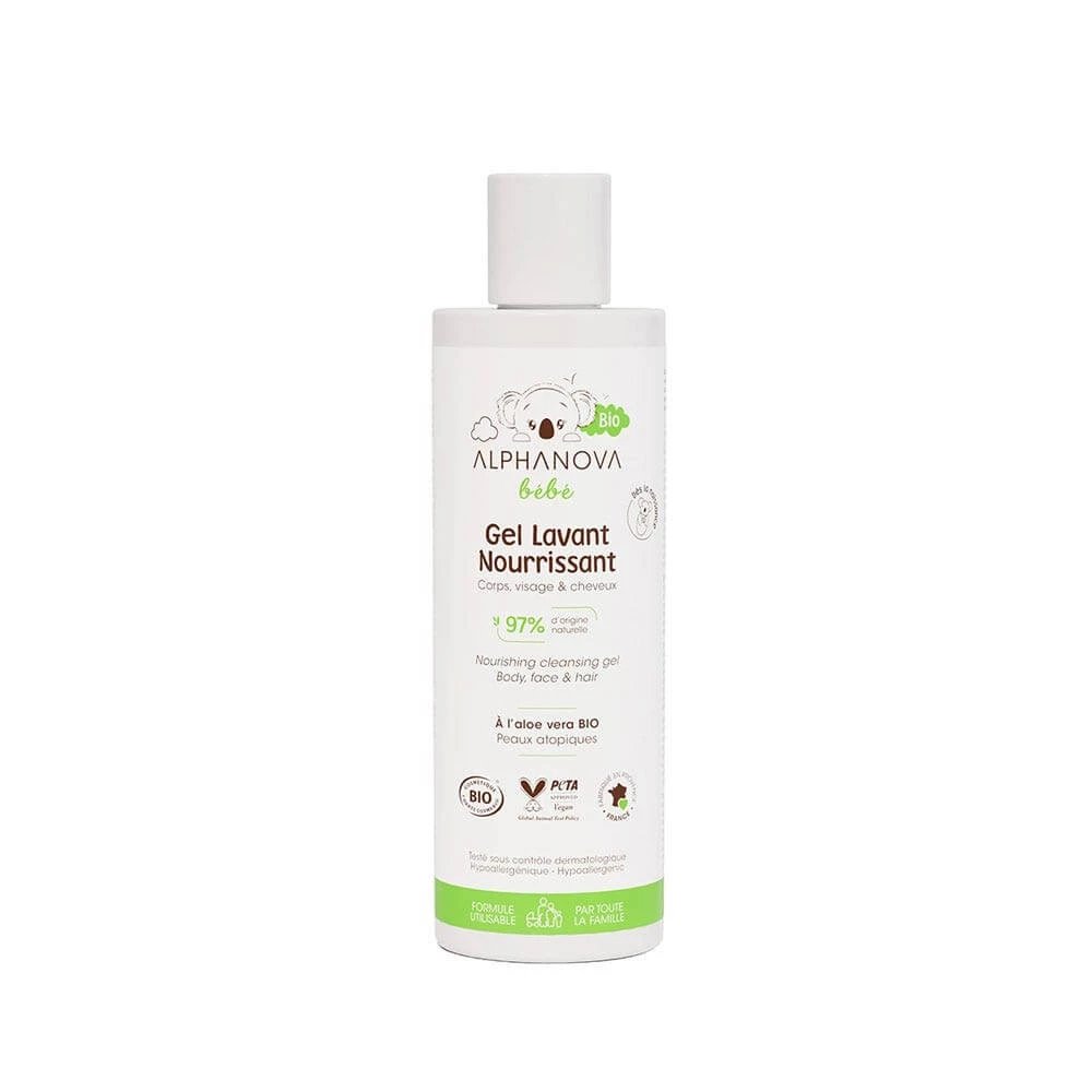 Alphanova Baby Gel Lavant Nourrissant Bio 200ml