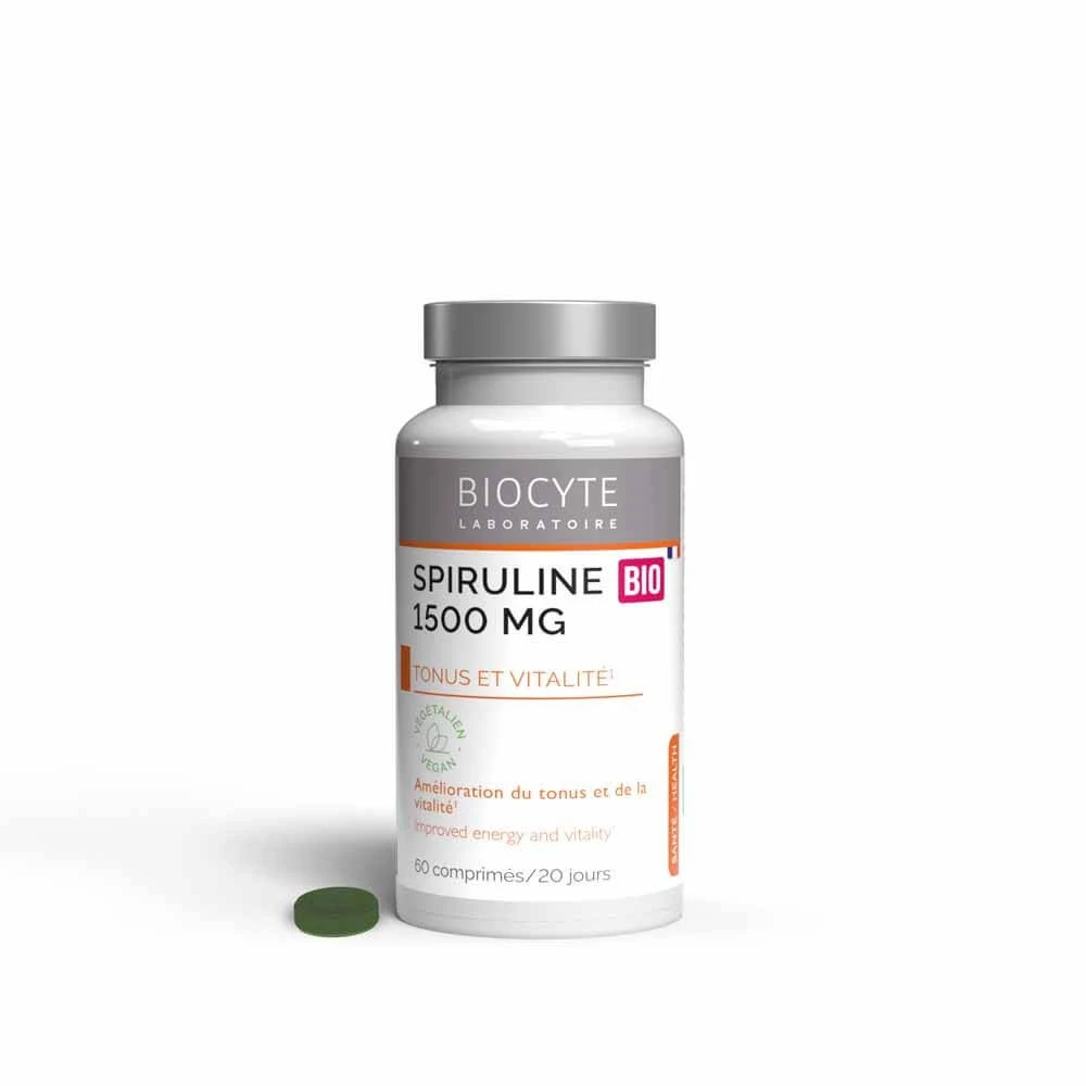 Biocyte Health Spirulină organică 60 comprimate