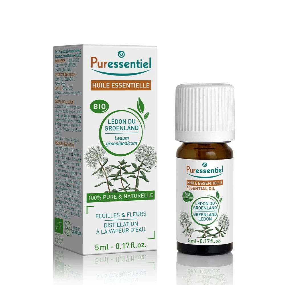 Puressentiel Uleiuri esențiale Groenlanda Ledon Organic 5ml