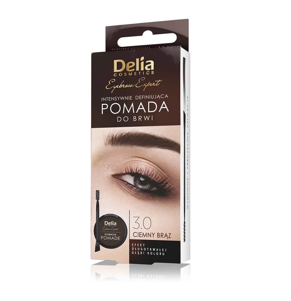 Delia Eyebrow Expert Eyebrow Pomade 3.0 Dark Bir, 2.5g