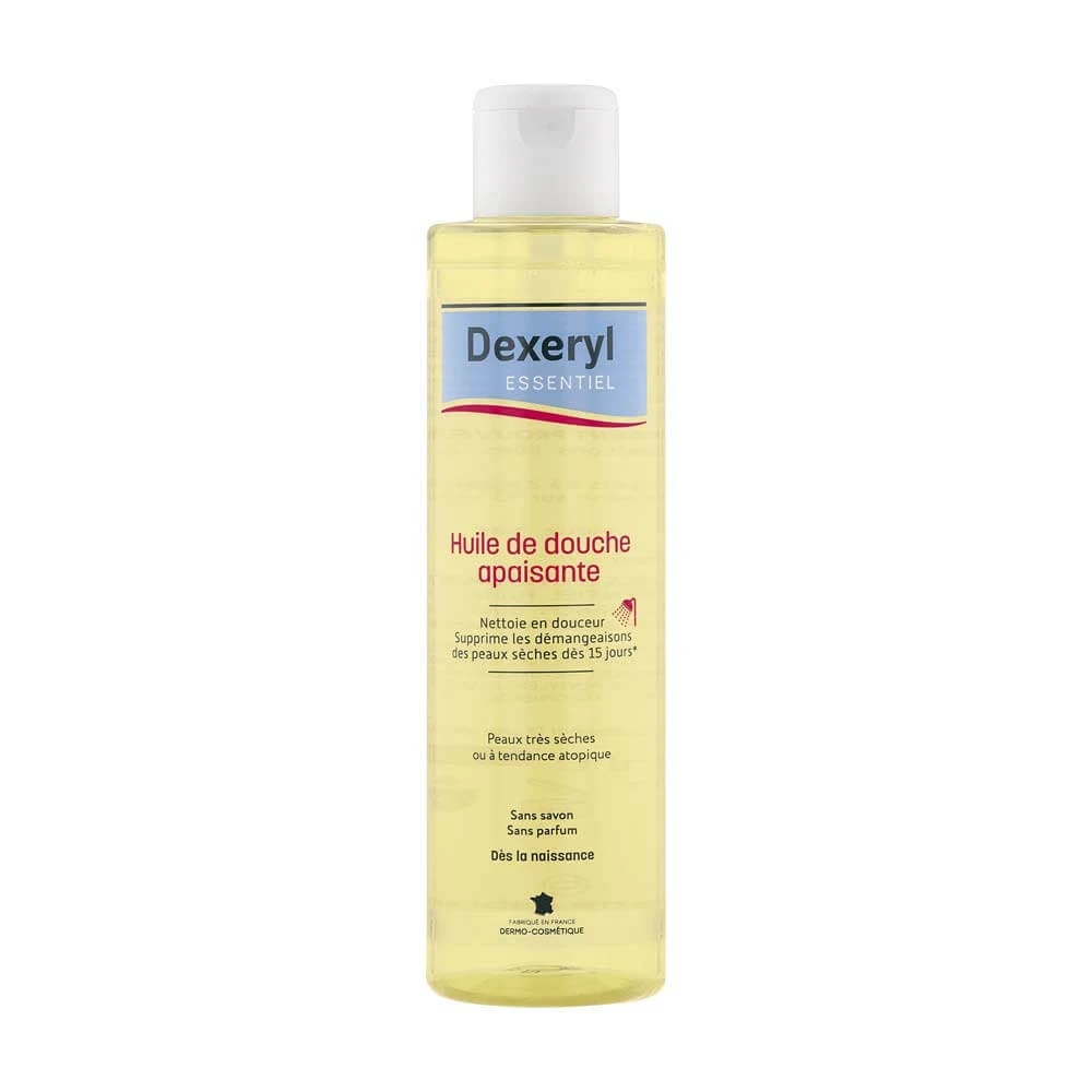 Dexeryl Ulei de duș calmant pentru curățare delicată Piele foarte uscată sau predispusă la atopie 200 ml