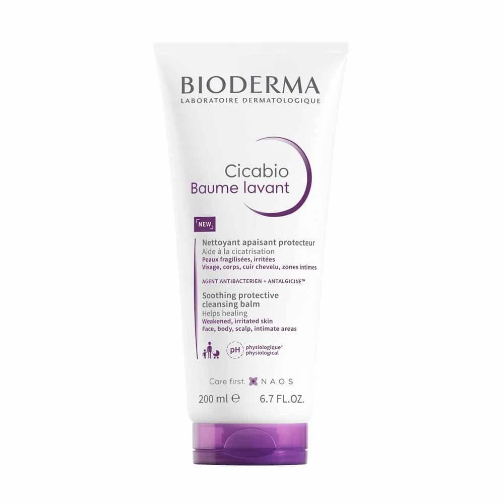 Bioderma Cicabio Balsam de curățare protector, calmant pentru pielea fragilă și iritată 200 ml