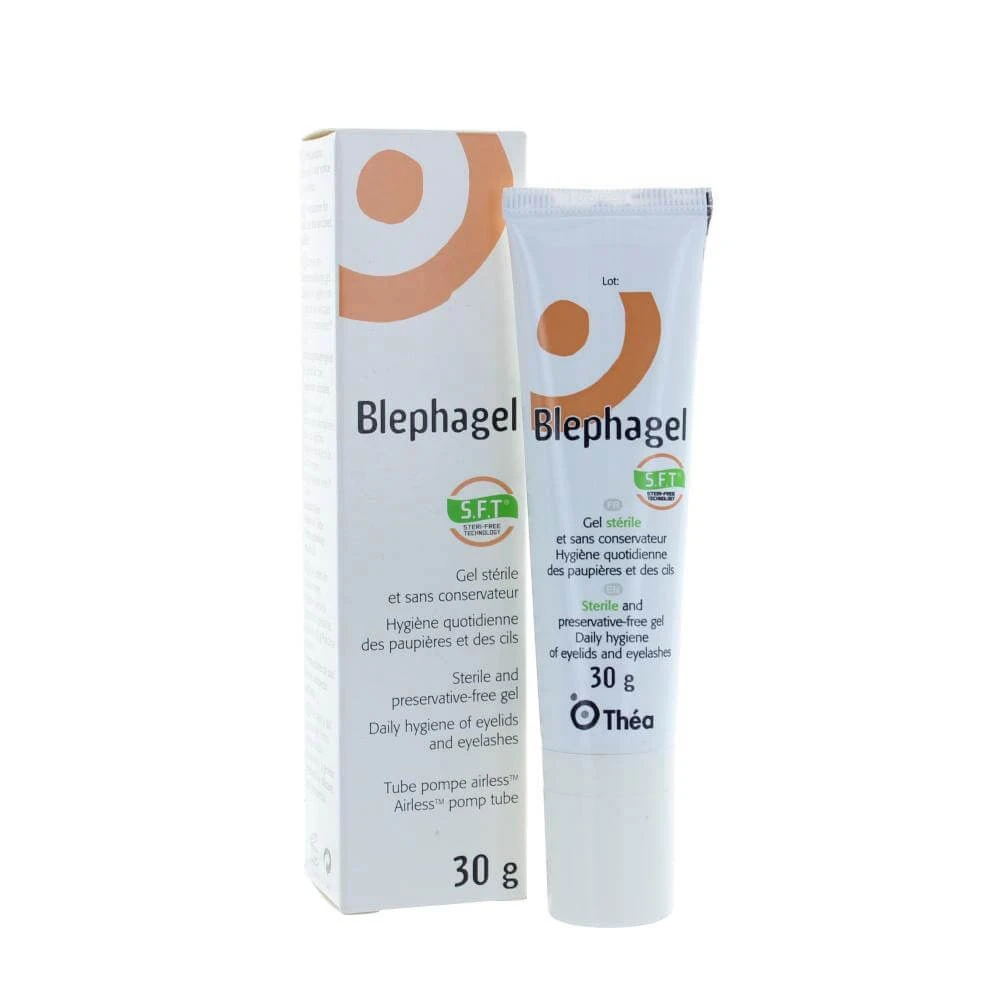 Thea Gel steril pentru igiena pleoapelor și genelor Blephagel Sft Technology 30g
