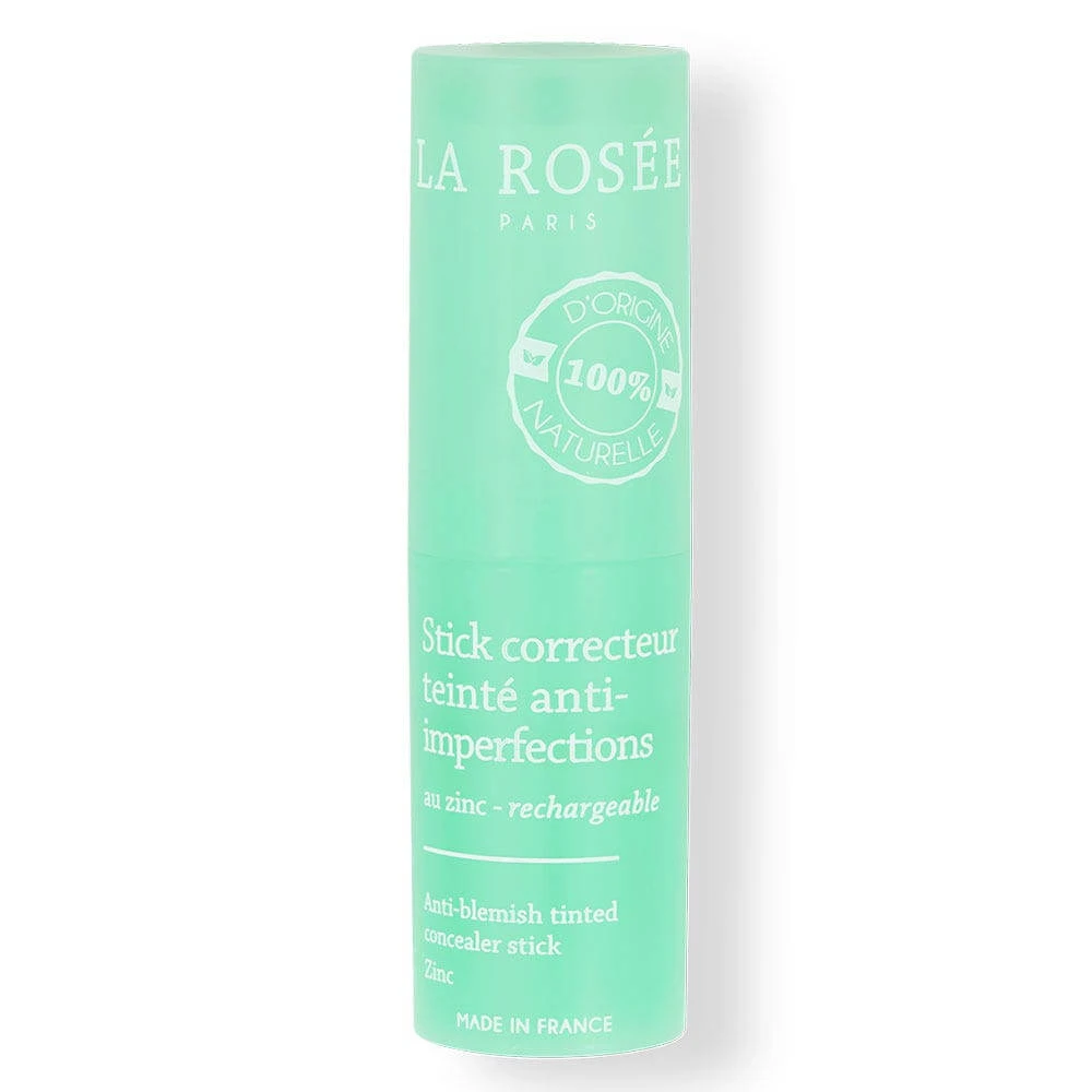 LA ROSÉE Stick corector colorat antiimperfecțiune reîncărcabil cu zinc 5.5g