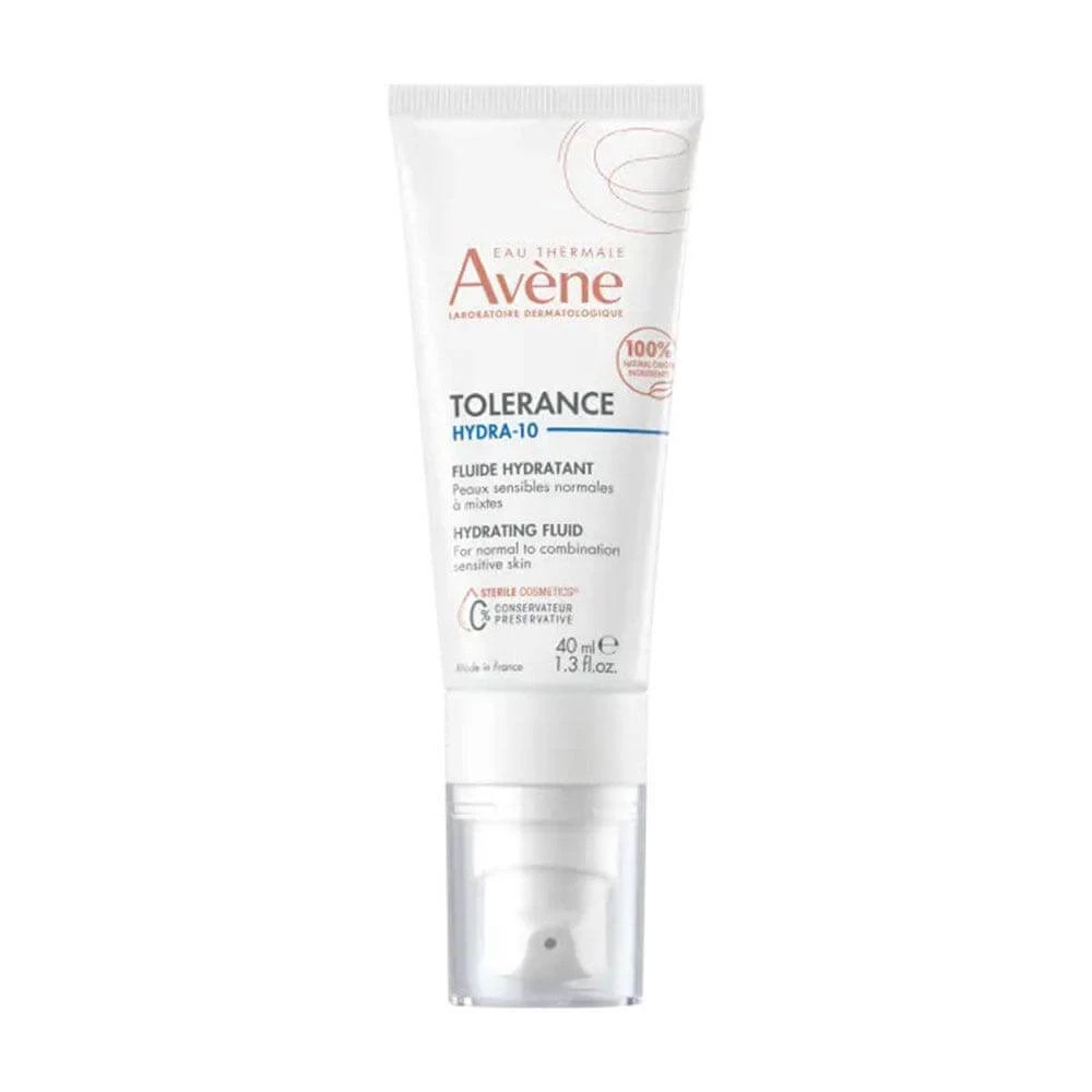 Avène Tolerance Hydra-10 Fluid hidratant Piele sensibilă normală până la mixtă 40ml