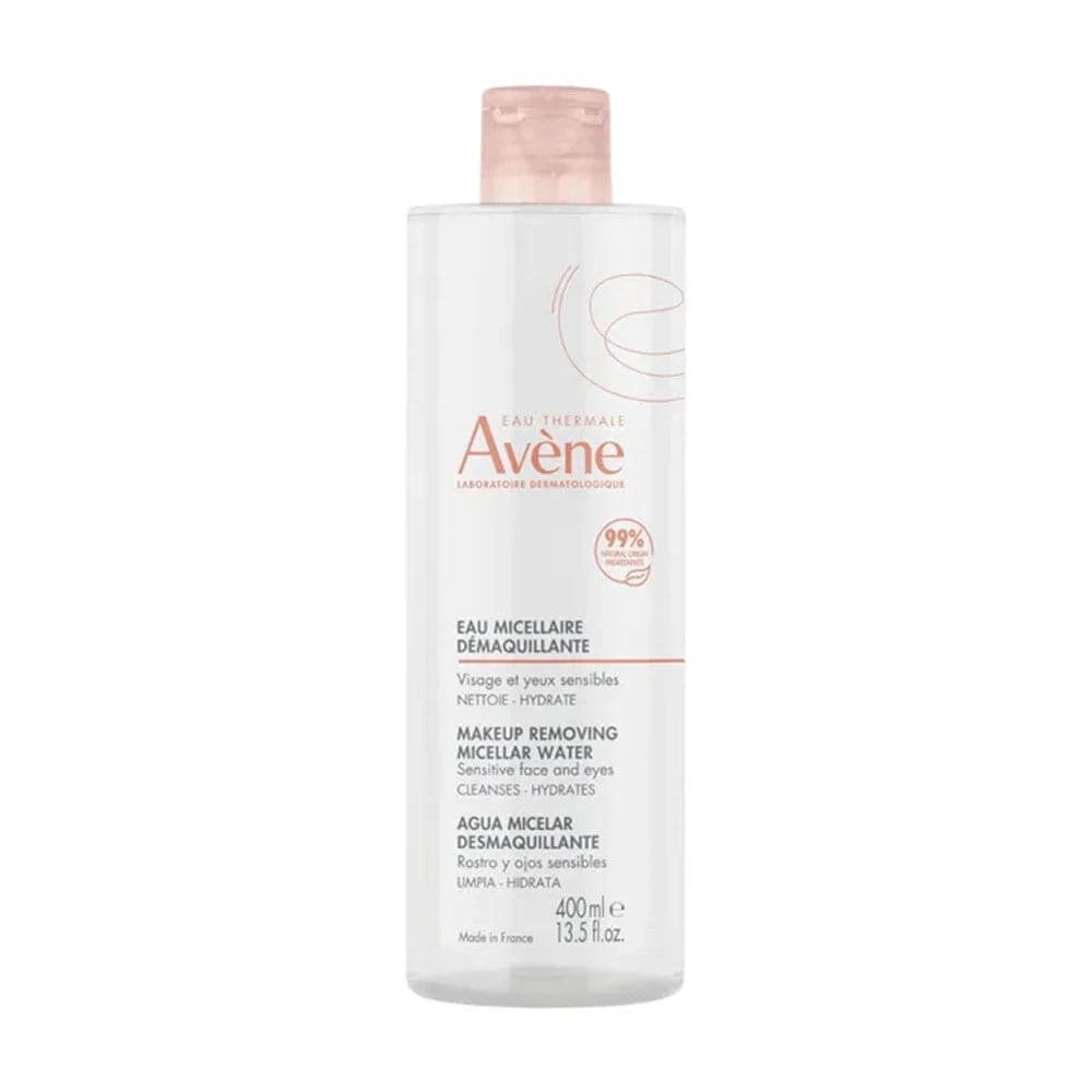 Avène Les Essentiels Apă micelară de curățare pentru față și ochi sensibili 400ml