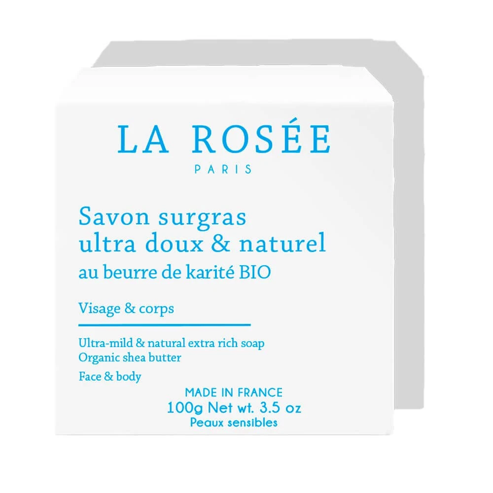 LA ROSÉE Săpun natural, ultra-ușor, super gras 100g