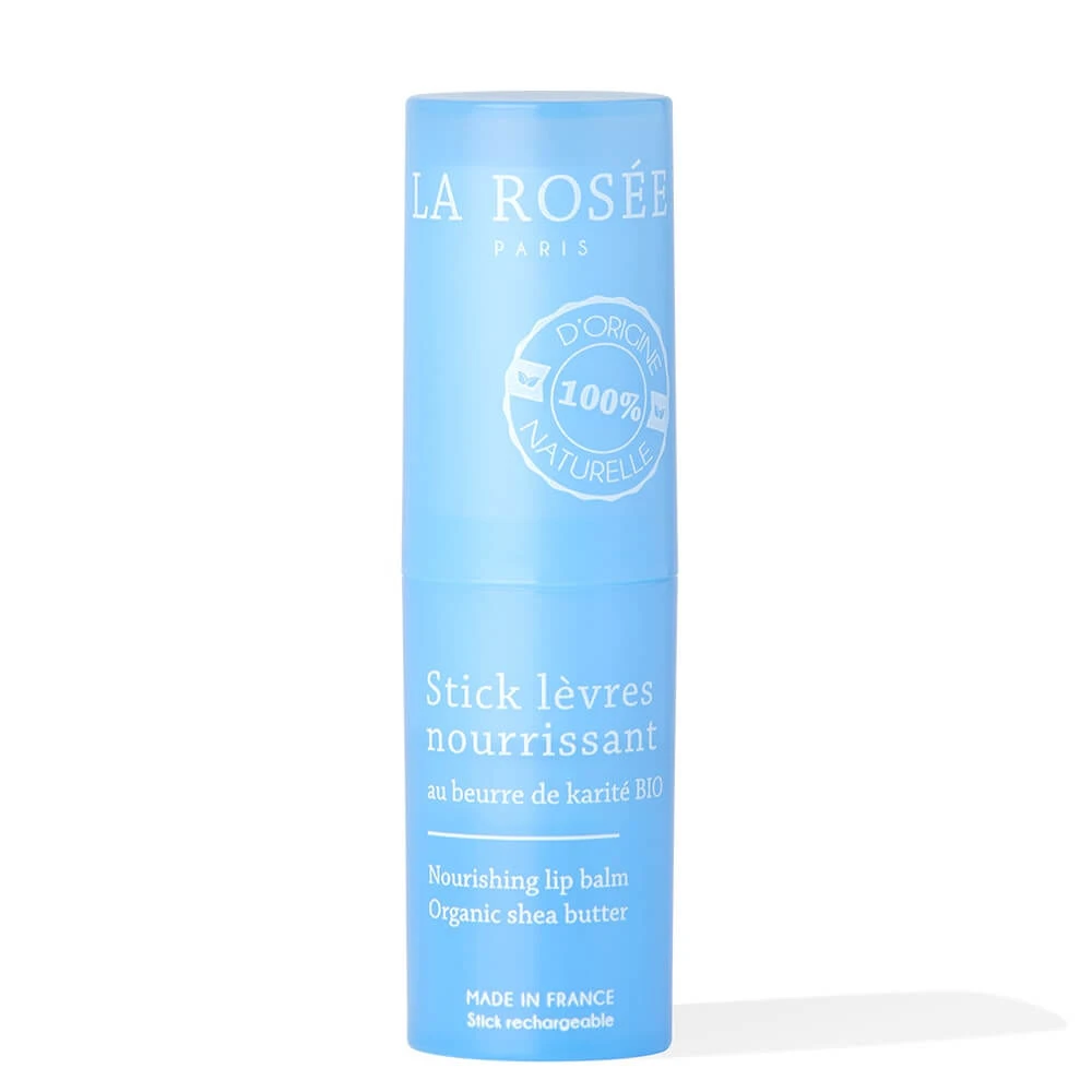 LA ROSÉE Stick de buze nutritiv reîncărcabil cu unt de shea organic 4.5g