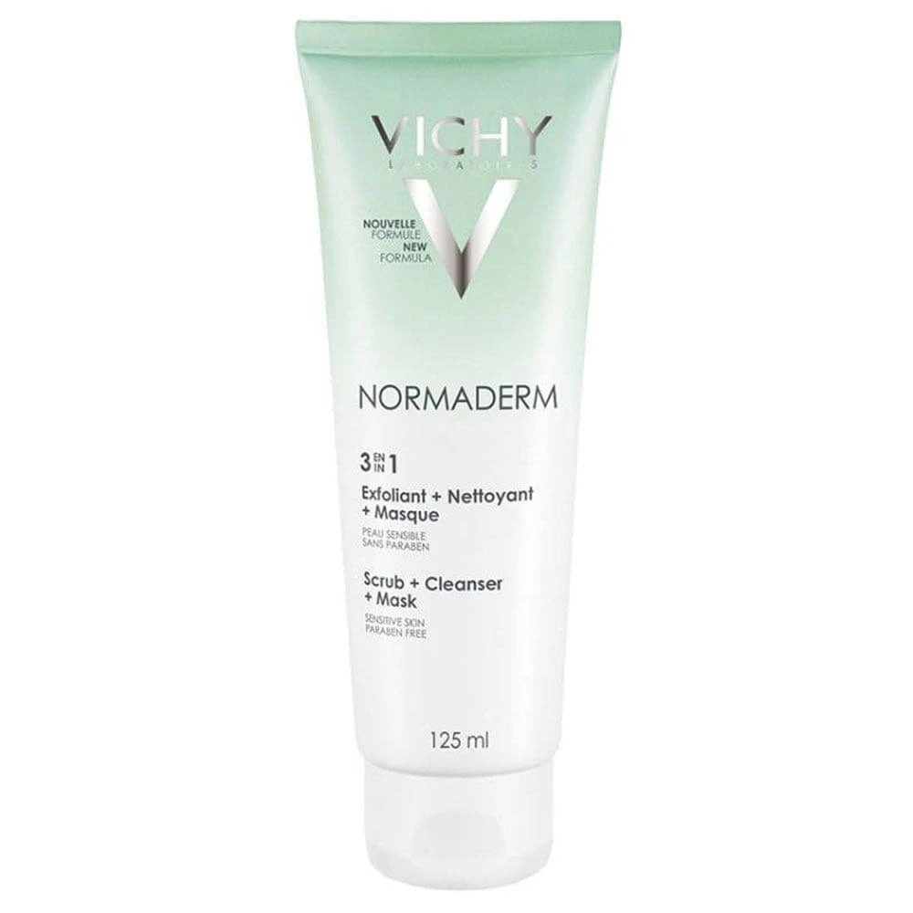 Vichy Normaderm Cleanser 3in1 Piele sensibilă 125 ml