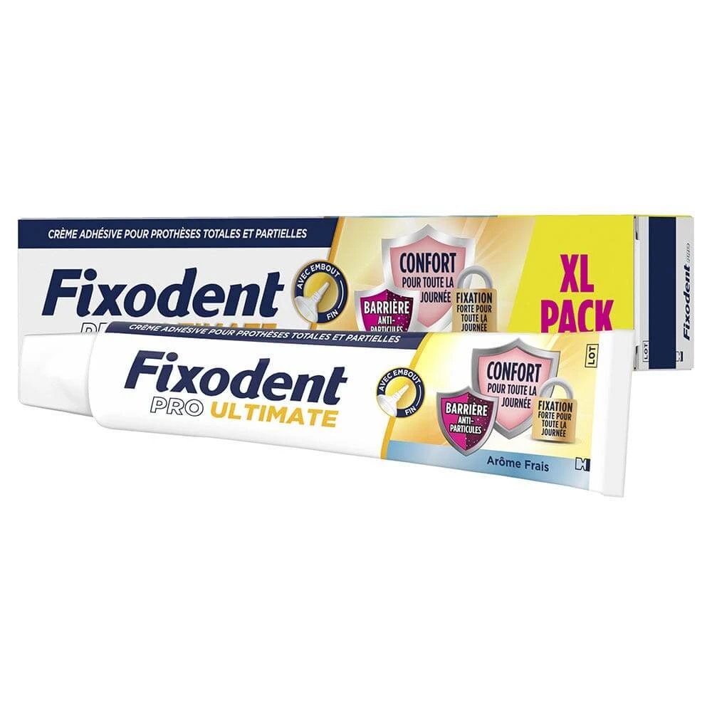 Fixodent Pro Ultimate Cremă adezivă pentru proteze dentare complete și parțiale Prospețime 57ml