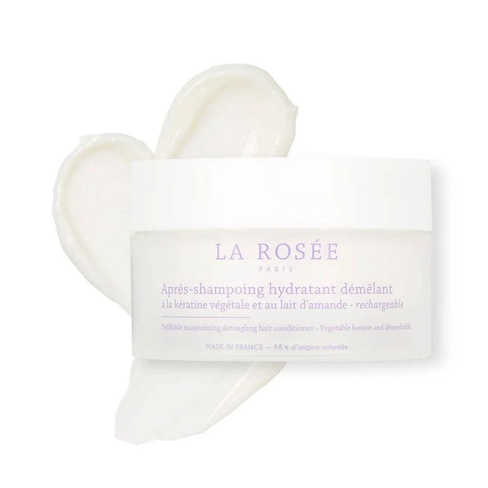 LA ROSÉE Balsam hidratant de descurcare cu keratină vegetală și lapte de migdale 200g