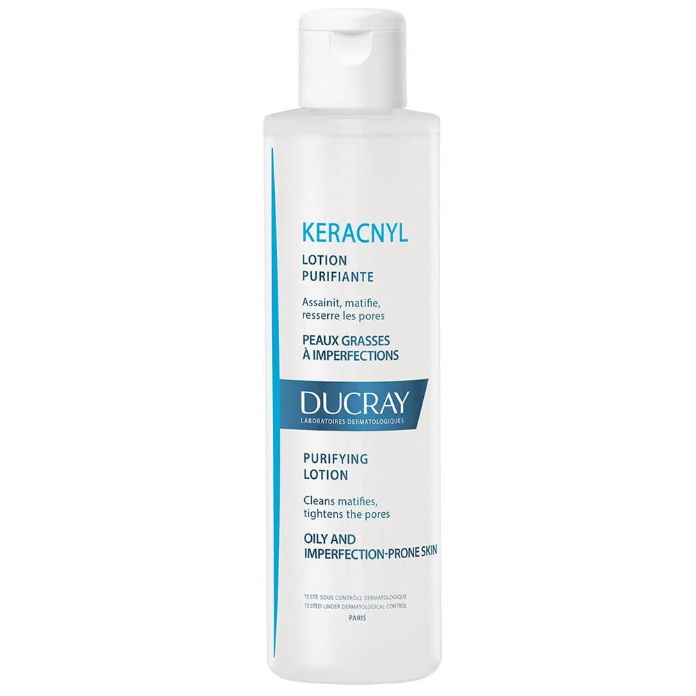 Ducray Keracnyl Purifying Lotion Piele grasă cu imperfecțiuni 200ml