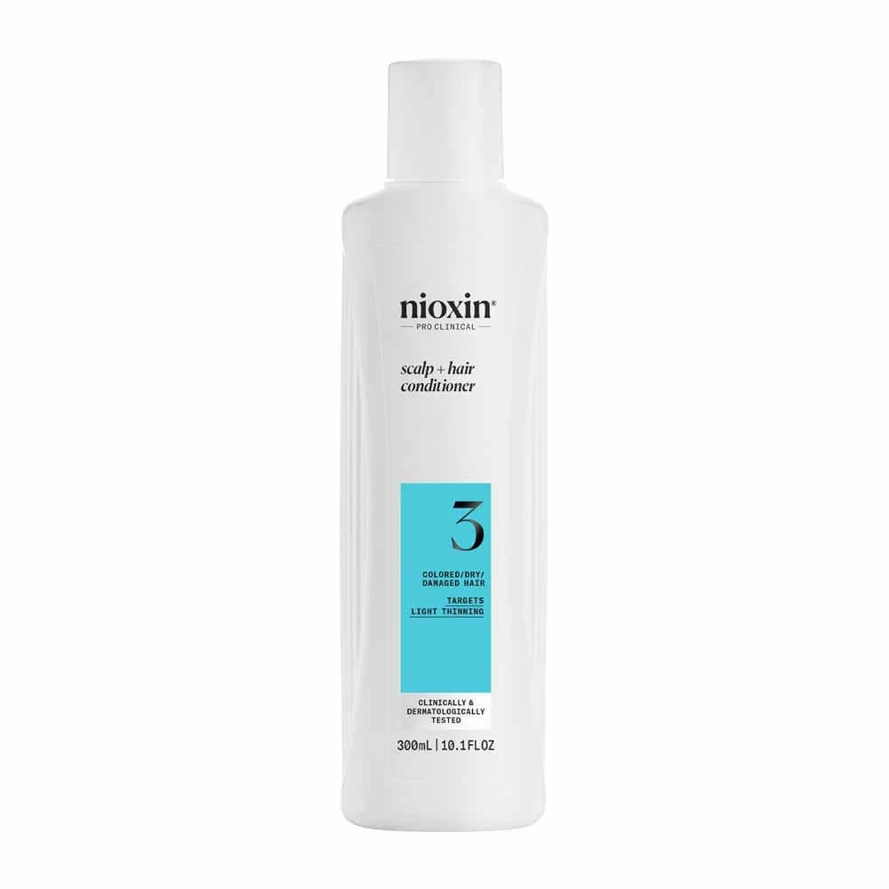 Nioxin System 3 Balsam pentru păr vopsit/uscat/deteriorat și păr cu cădere moderată 300 ml
