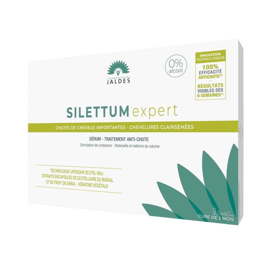 Jaldes Silettum Expert Elteans Ser anti-pierdere a părului 3x40ml