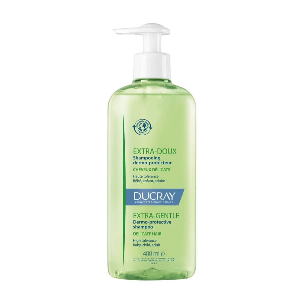 Ducray Extra-delicate Dermo-protective Șampon Sticlă cu dozator 400ml