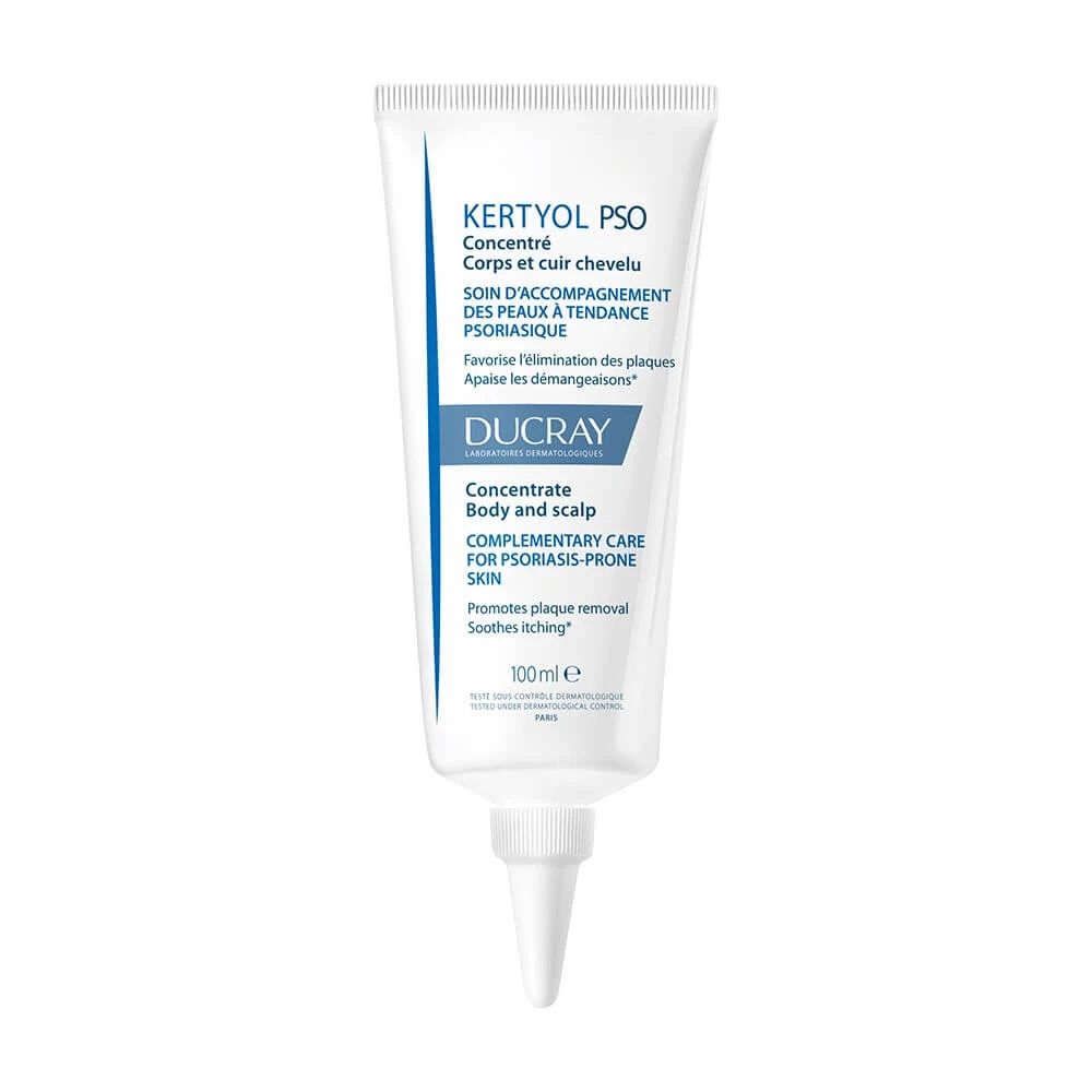 Ducray Kertyol P.S.O Concentrat pentru corp și scalp pentru pielea psoriazică 100ml