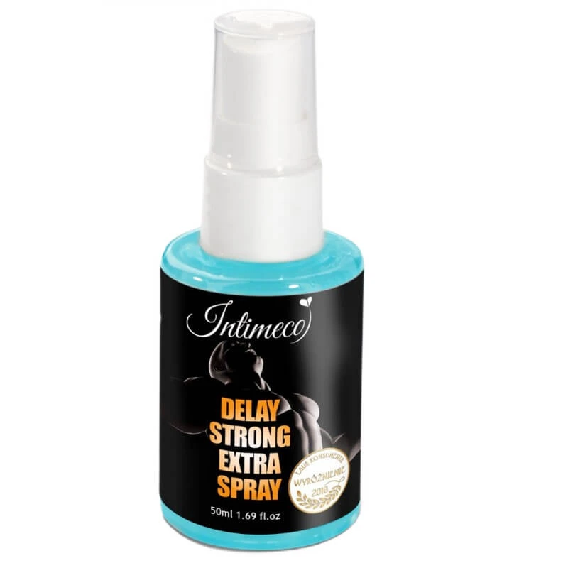 Intimeco Delay Strong Extra Spray Fluid intim pentru întârzierea momentului ejaculării, 50 ml