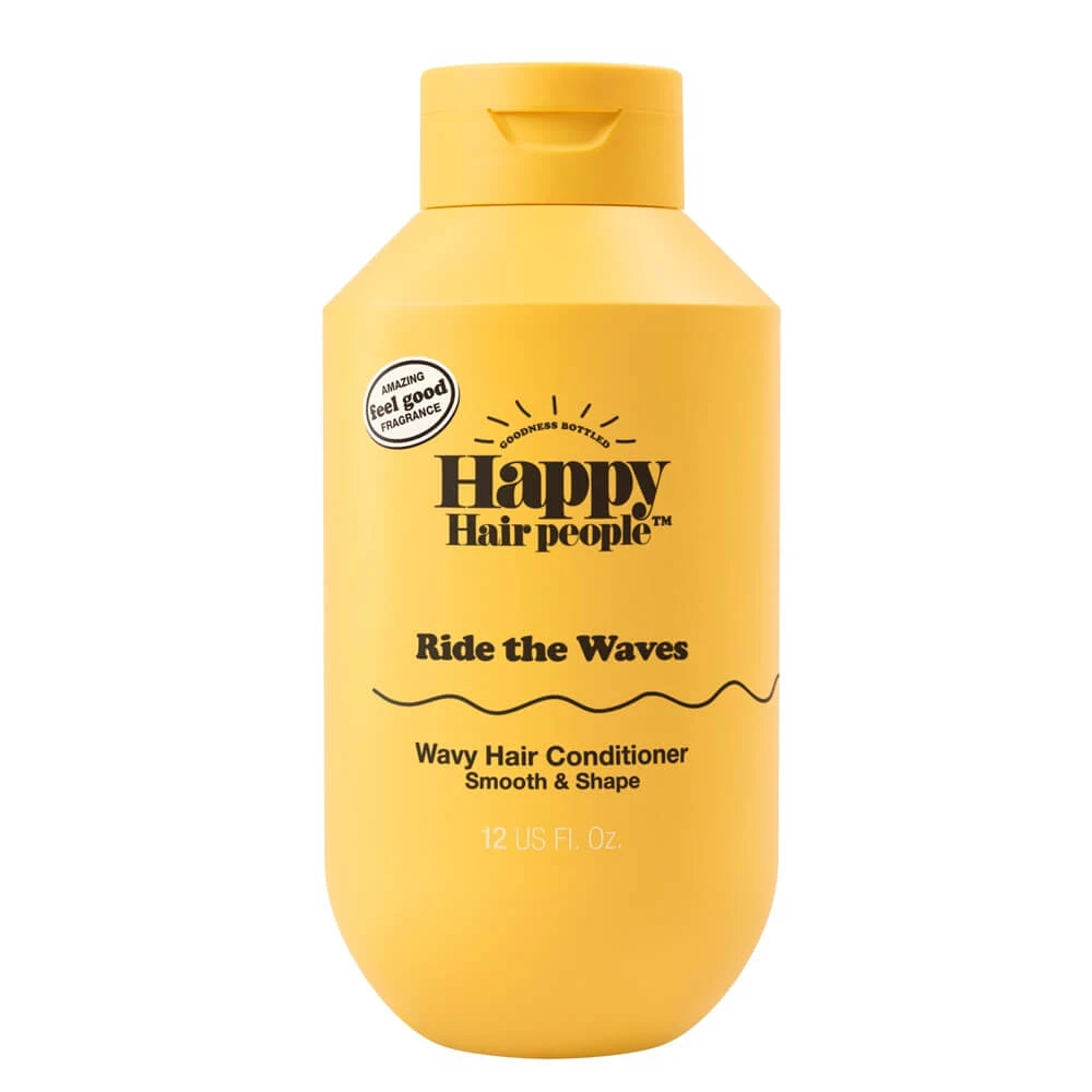 Balsam cu Ulei de Cocos si Portocale pentru par ondulat, 355 ml, Happy Hair People